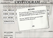 Cryptogram Games Downloadable Free